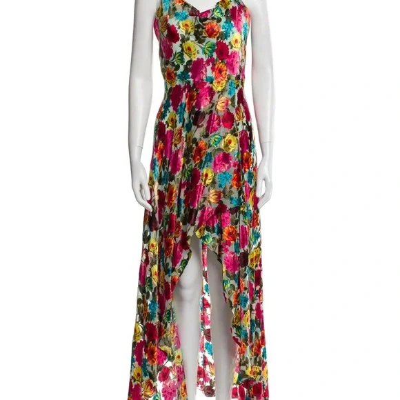 Alice + Olivia | Dresses | New Aliceolivia Floral Multicolor Maxi Dress |  Poshmark